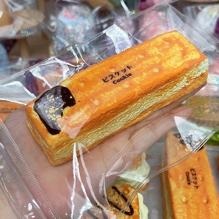 硅胶食物色抹茶长饼干165g