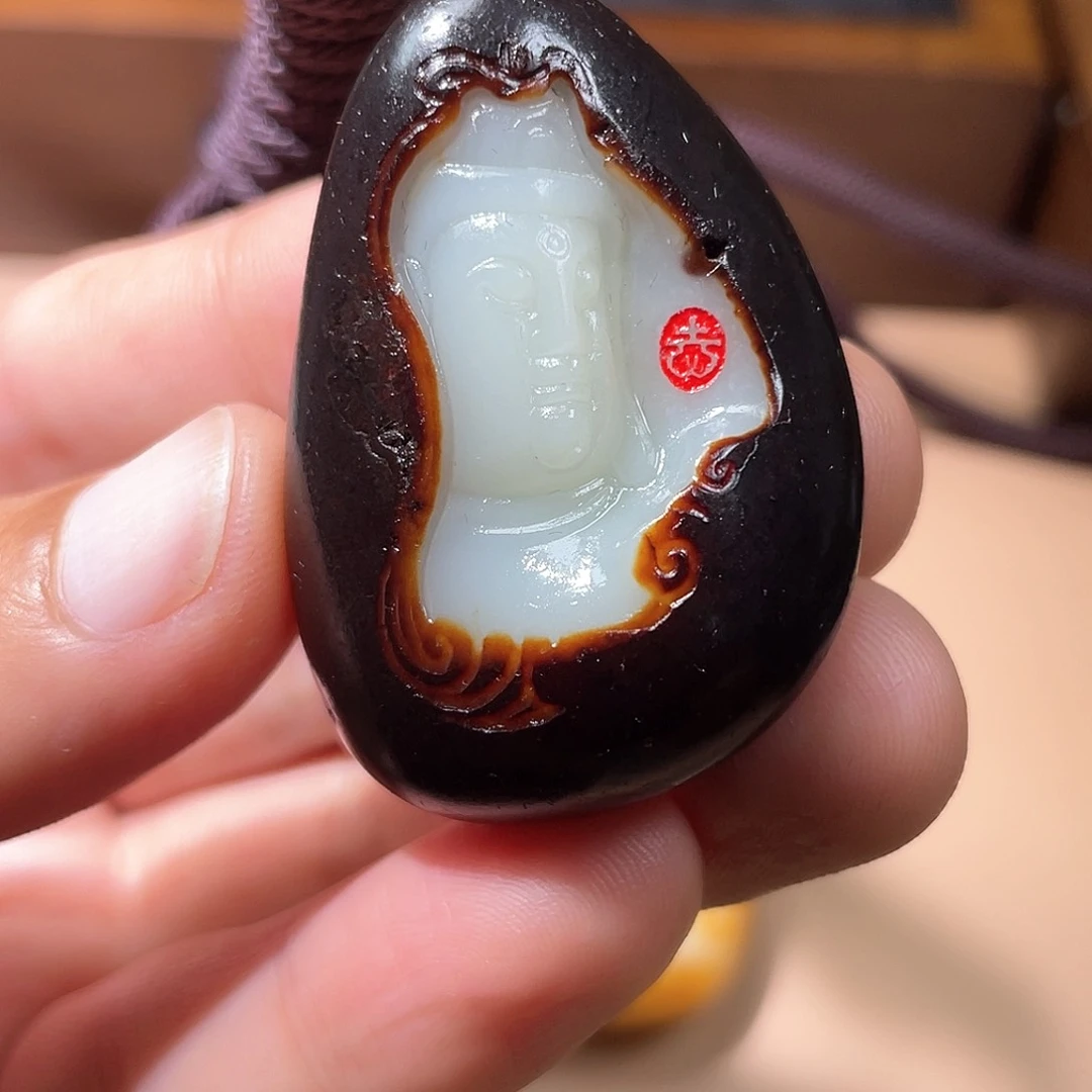 和田玉颈饰未镶嵌A7