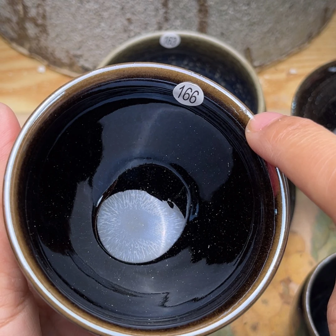 茶盏❄***?义兴龙窑柴烧微瑕