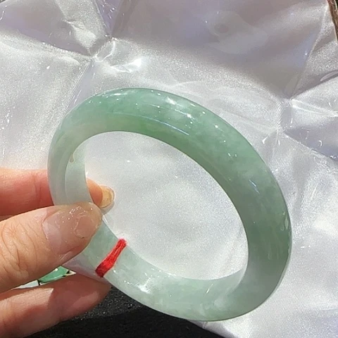 翡翠未镶嵌手镯天然翡翠