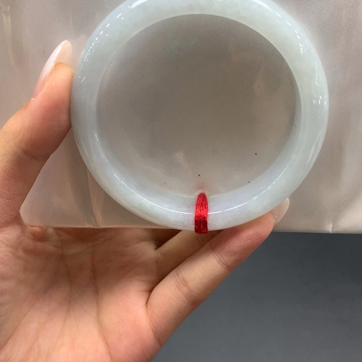 翡翠未镶嵌手镯56 57