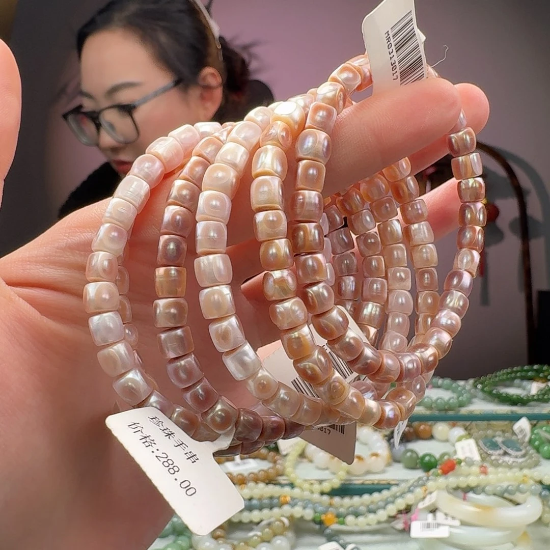 淡水珍珠手串拍一发一多样性发货未镶嵌