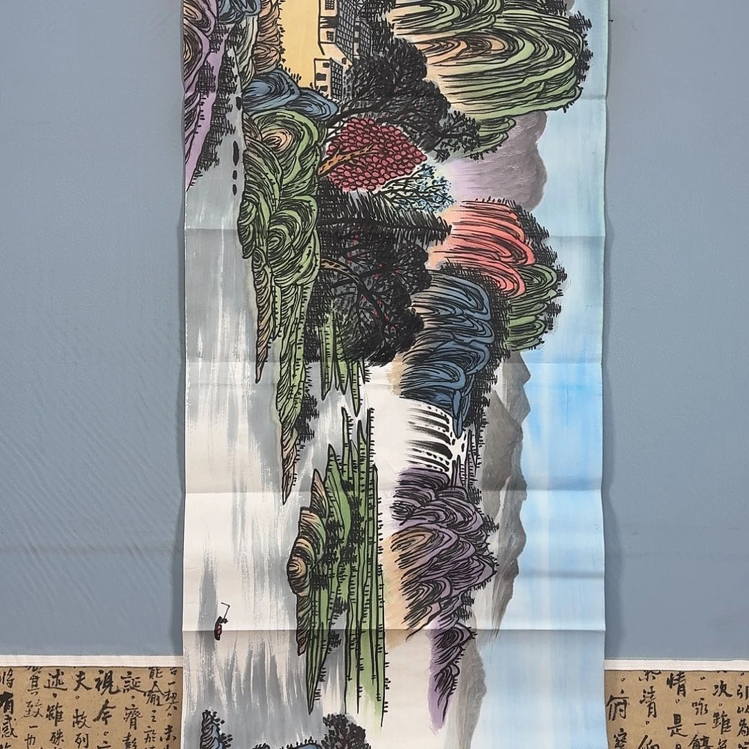 安***暖国画1208 牡丹一如