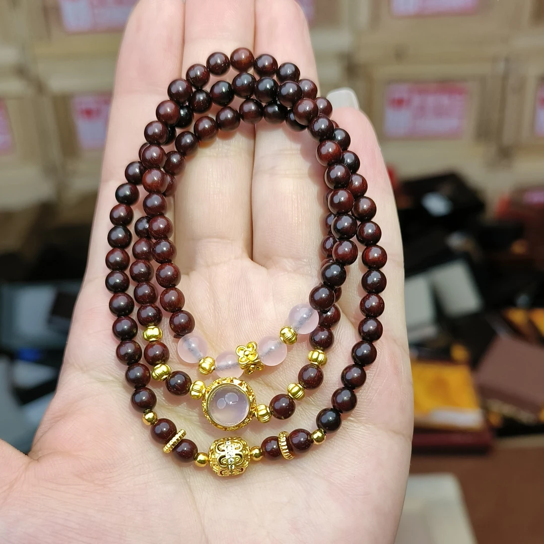 小叶紫檀手串 J0236 无礼盒