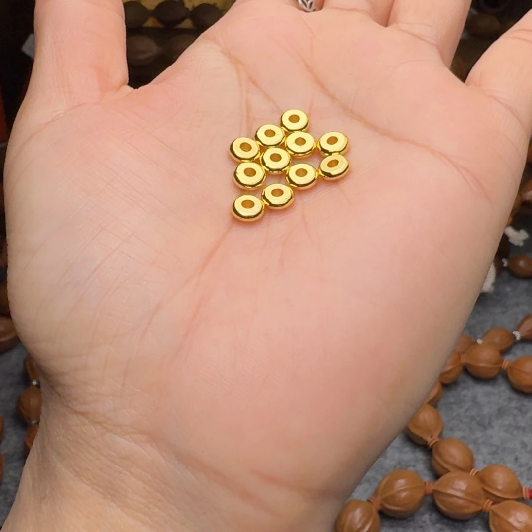 橄榄核手串金*隔片配饰