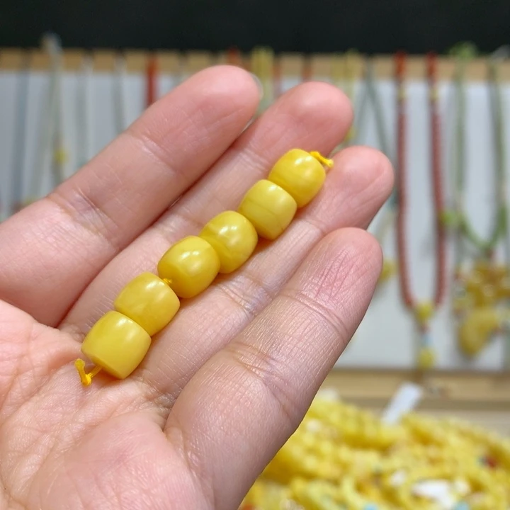 *****蜜蜡未镶嵌裸石配饰8.8mm