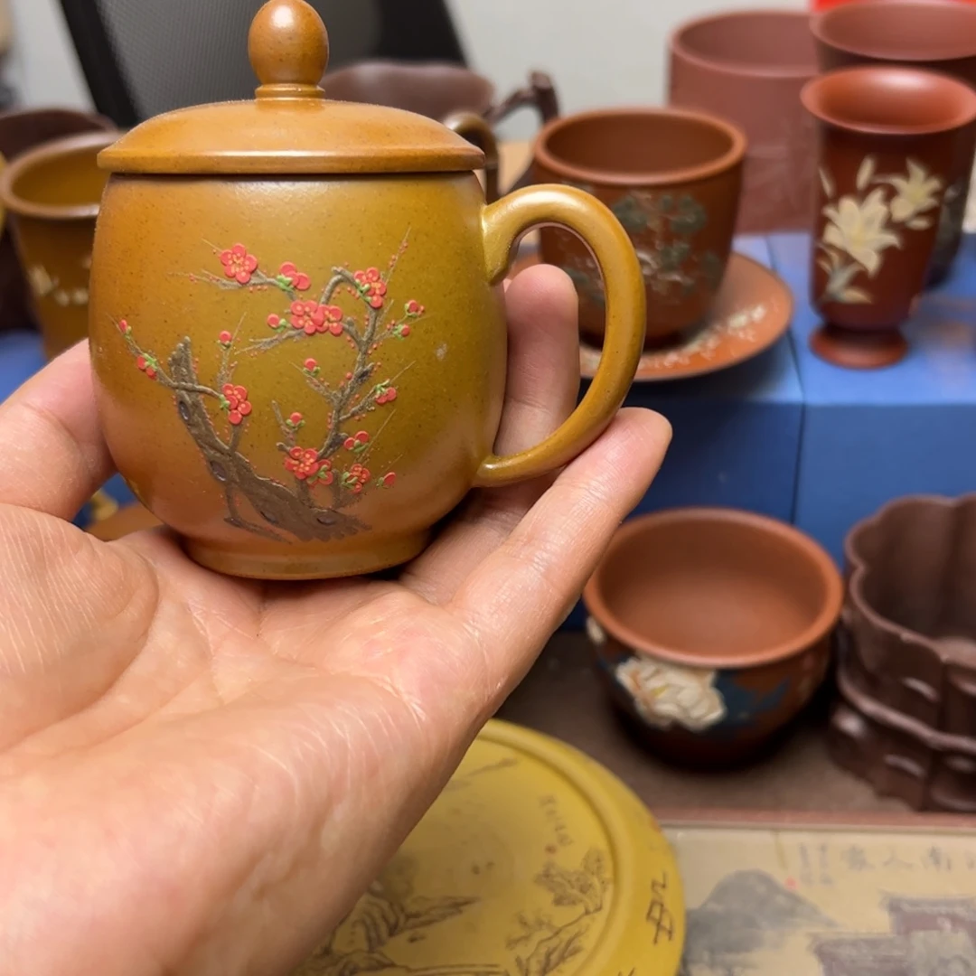 紫砂茶杯紫砂主人杯150cc