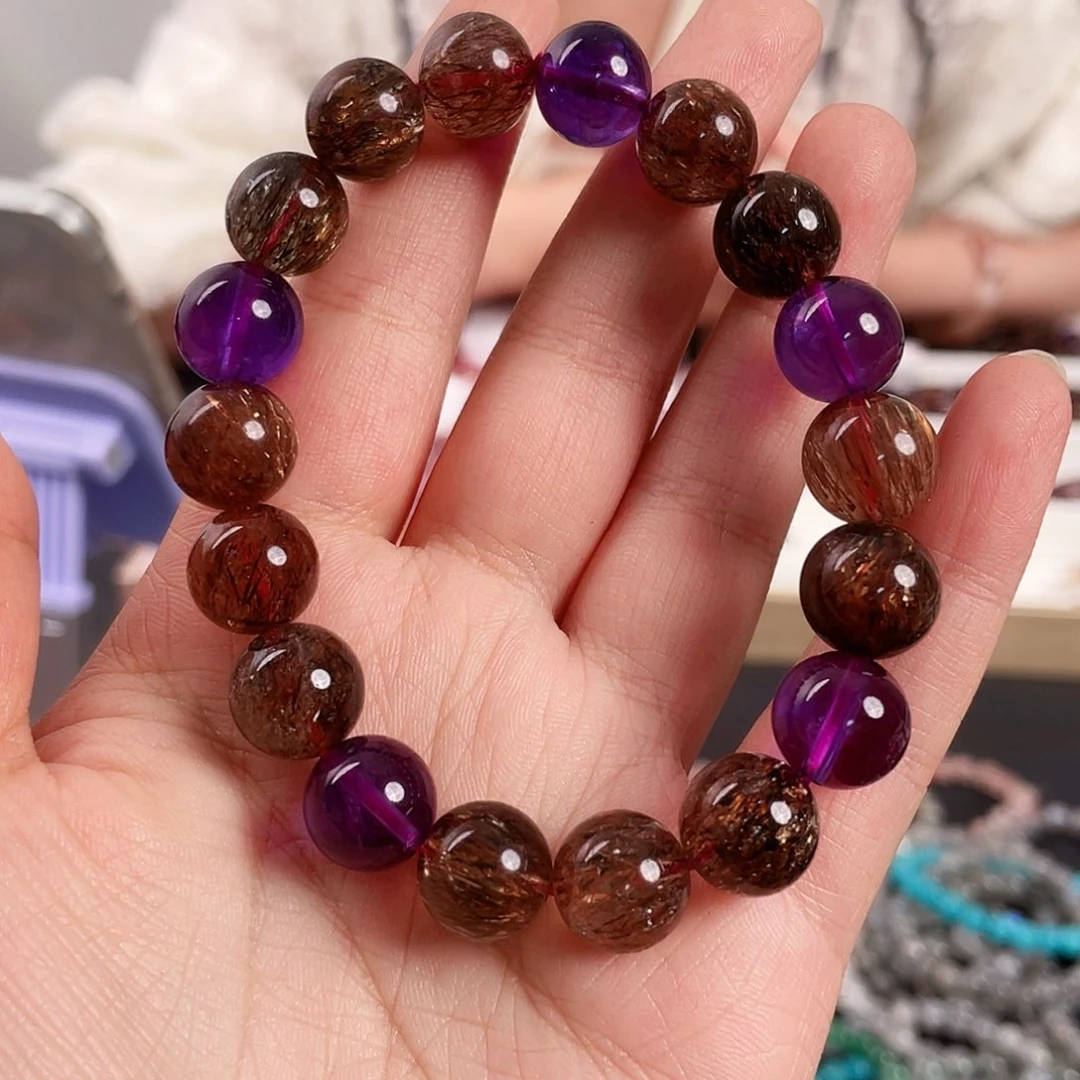 发晶手链未镶嵌超七手串