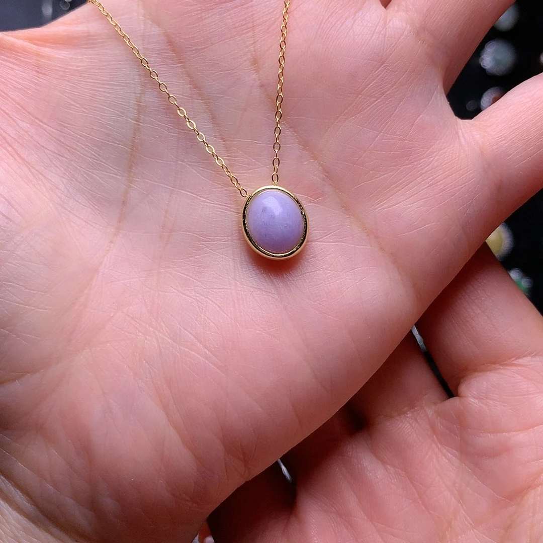 翡翠颈饰银S925镶嵌11111