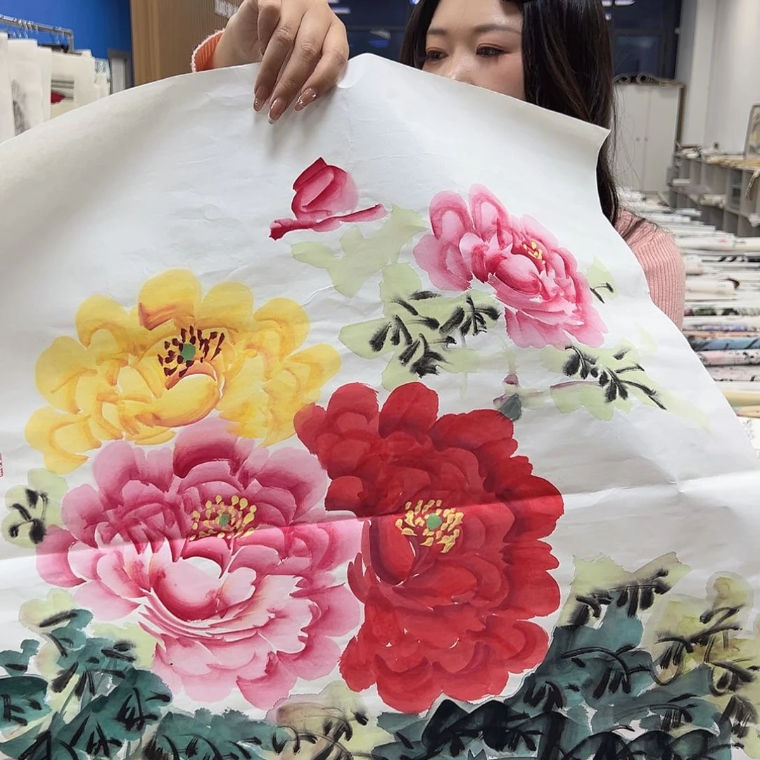 国画纯手绘字画作品展