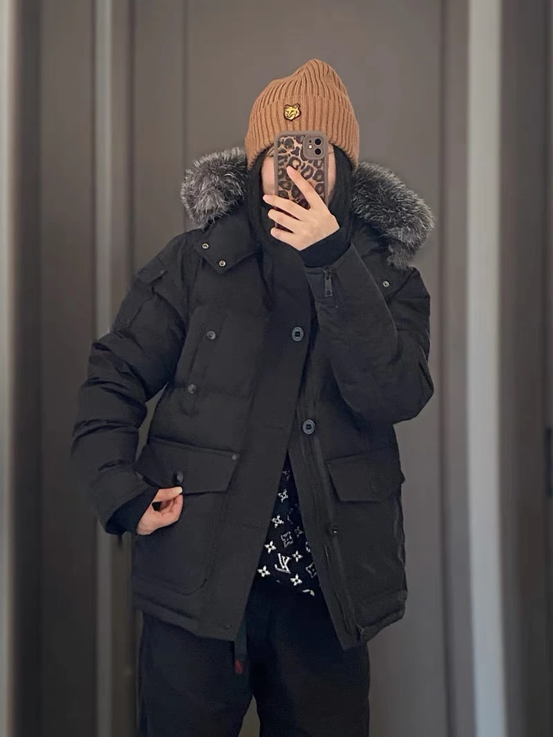 冬季经典剪刀002加厚羽绒服极寒系列男女同款短