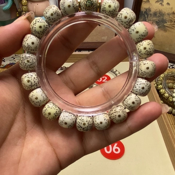 星月菩提手串顺白