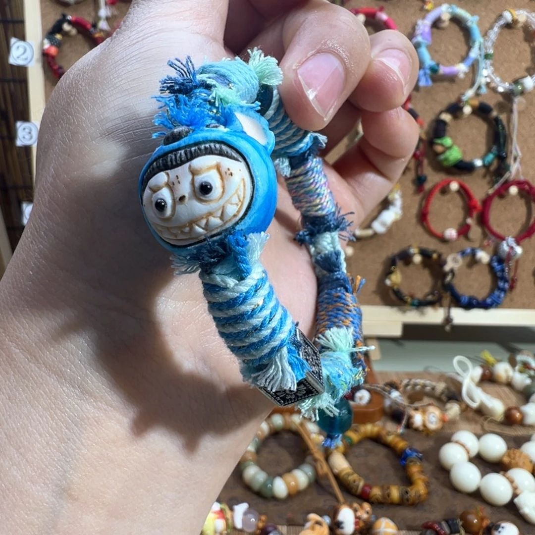 玛瑙/玉髓手链合金小***?