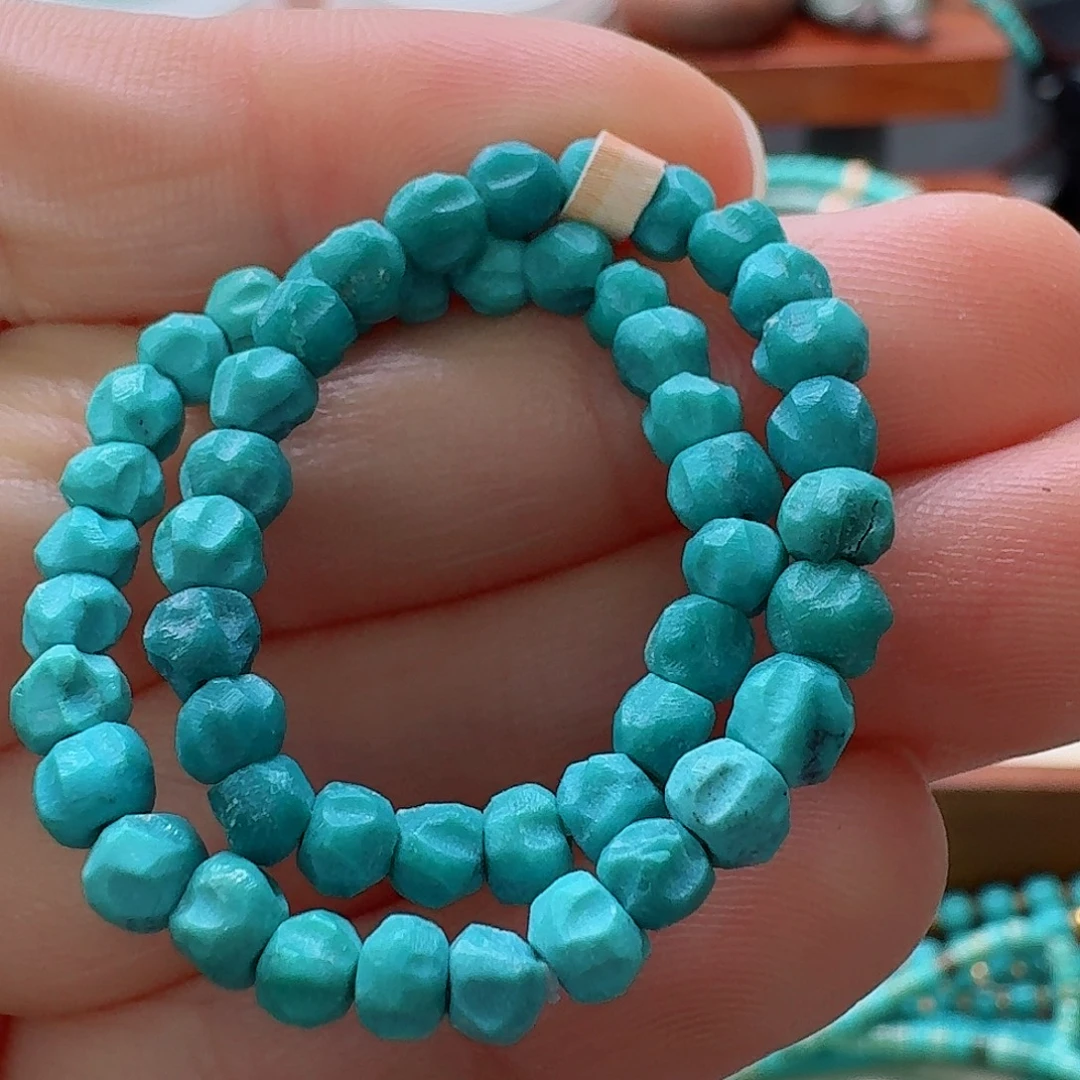 绿松石未镶嵌珠宝半成品