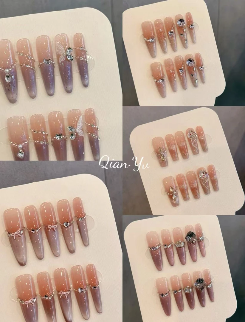 手工穿戴甲【下单备注编码】【两单飞！！】默认微瑕NO退NO换