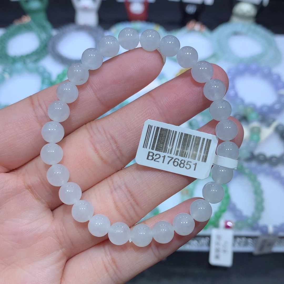 翡翠未镶嵌手串天然