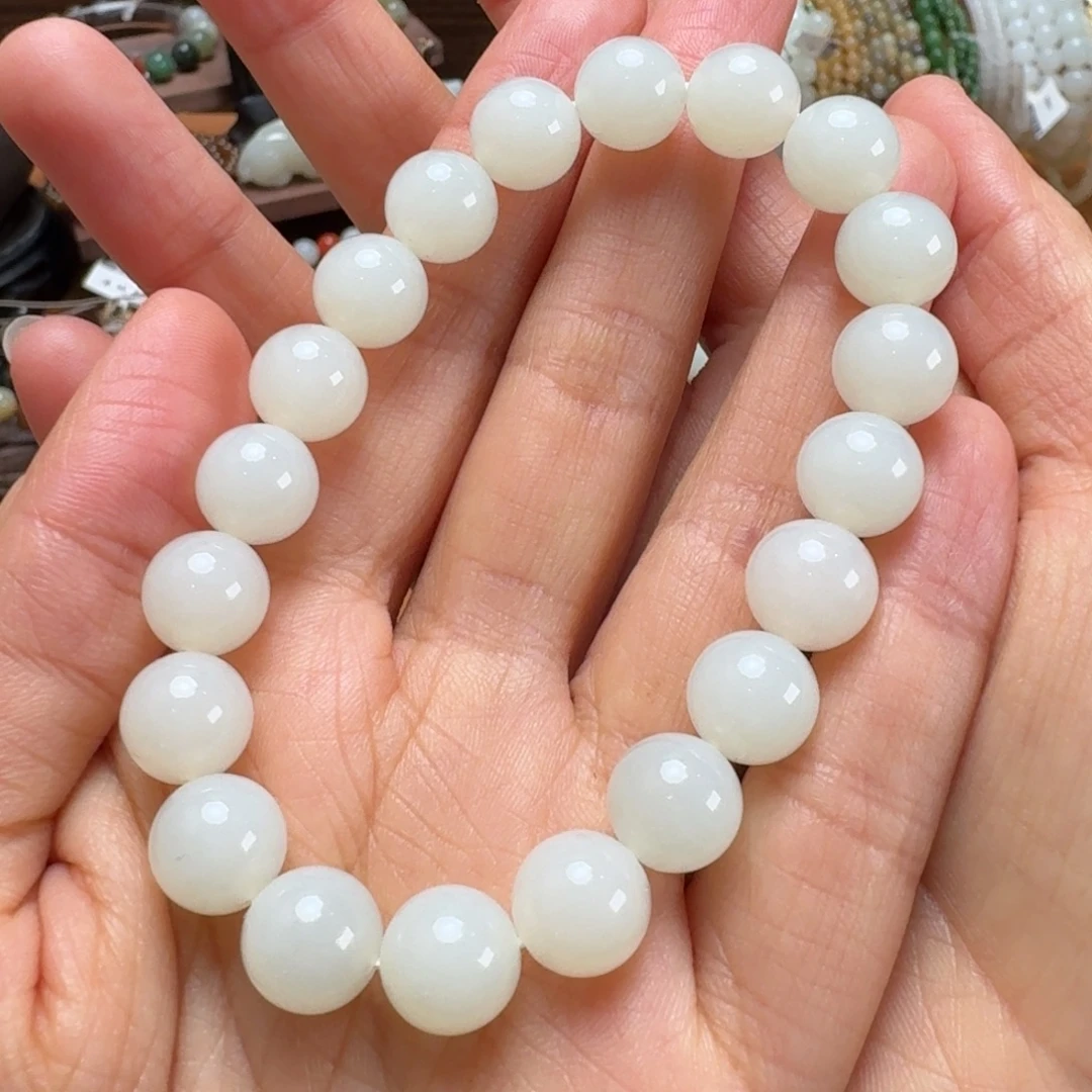 和田玉（糖玉）未镶嵌手链