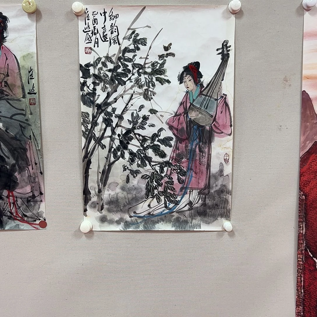 国画老师艺术精品