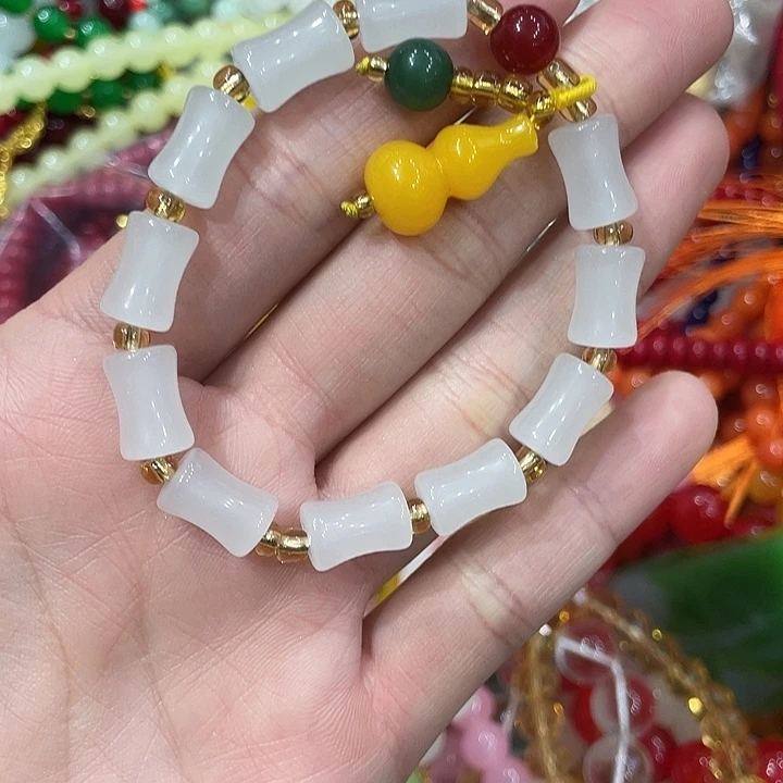 纯铜石英石精美手链