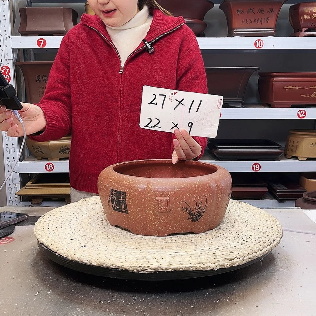 花盆紫砂紫砂花盆