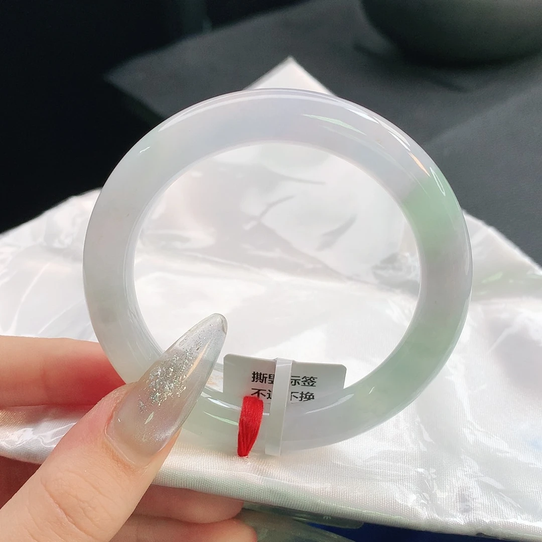 未镶嵌手镯翡翠圆条54