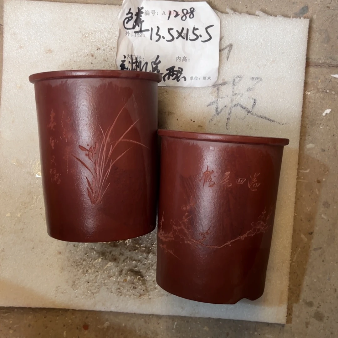 紫砂花盆紫砂花盆
