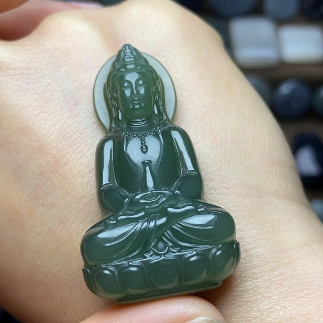 黑曜岩颈饰未镶嵌