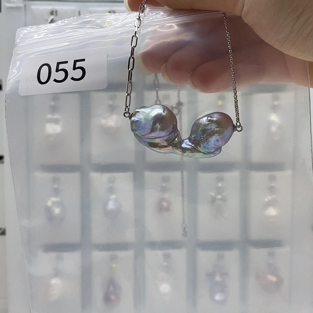 颈饰淡水珍珠合金