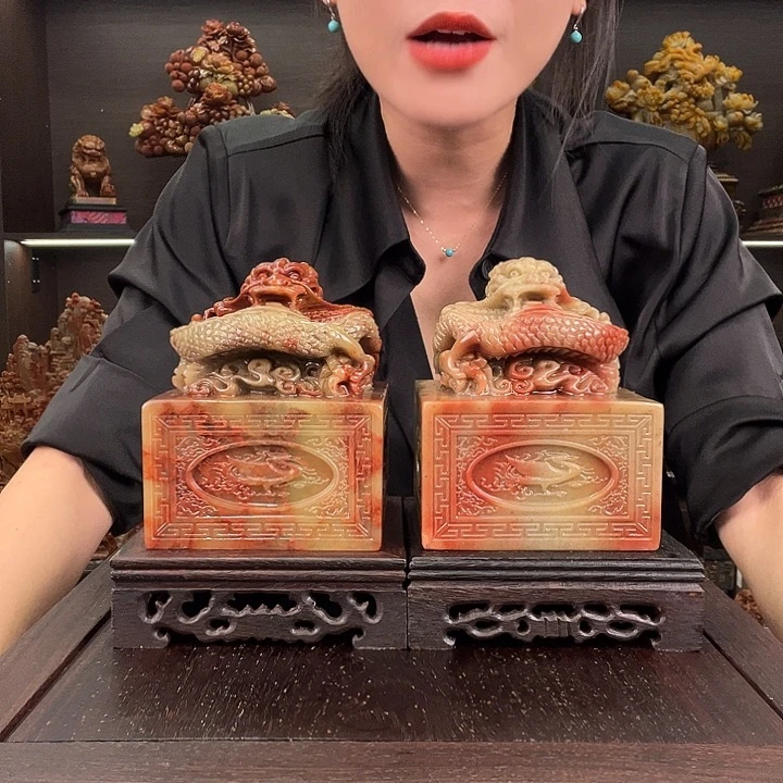 寿山石印石10×10。。。。