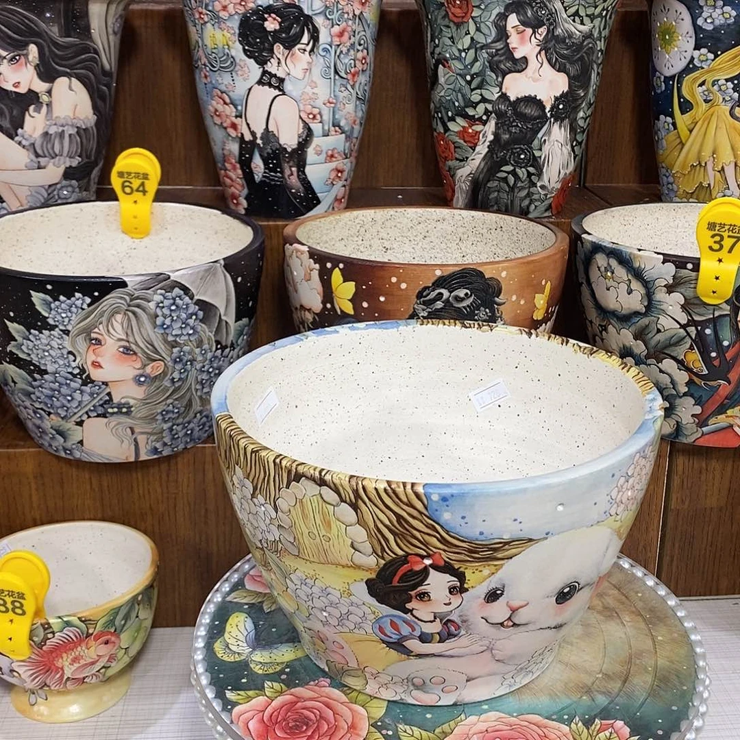 景德镇精品js美盆