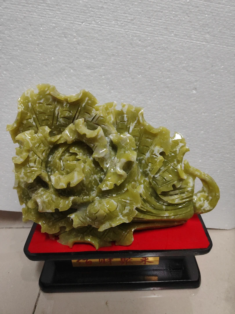 蛇纹石玉（覆膜）摆件原创作品。207