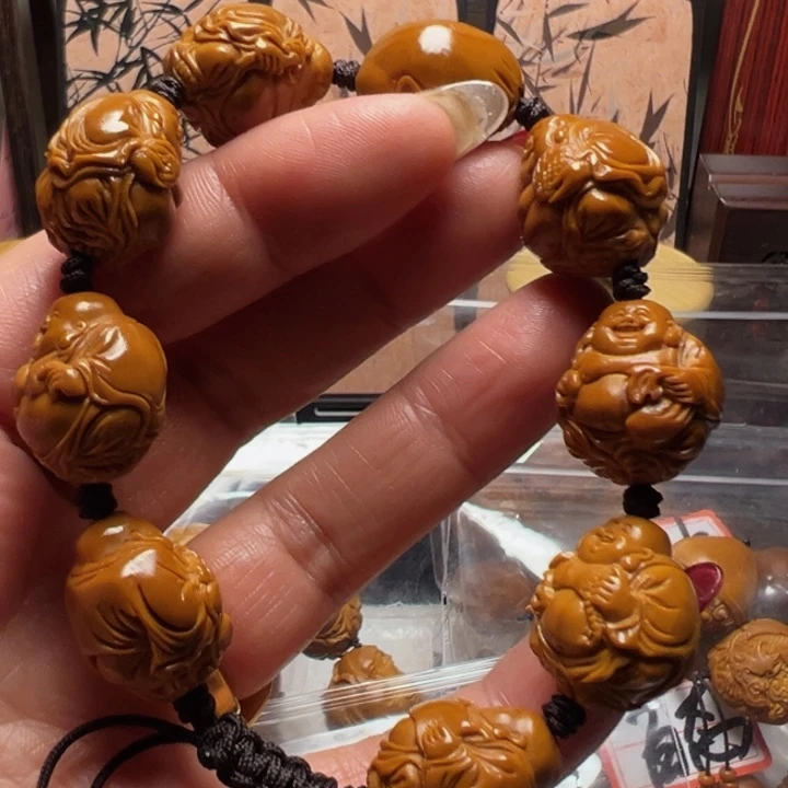 手串/手链橄榄核八宝米勒