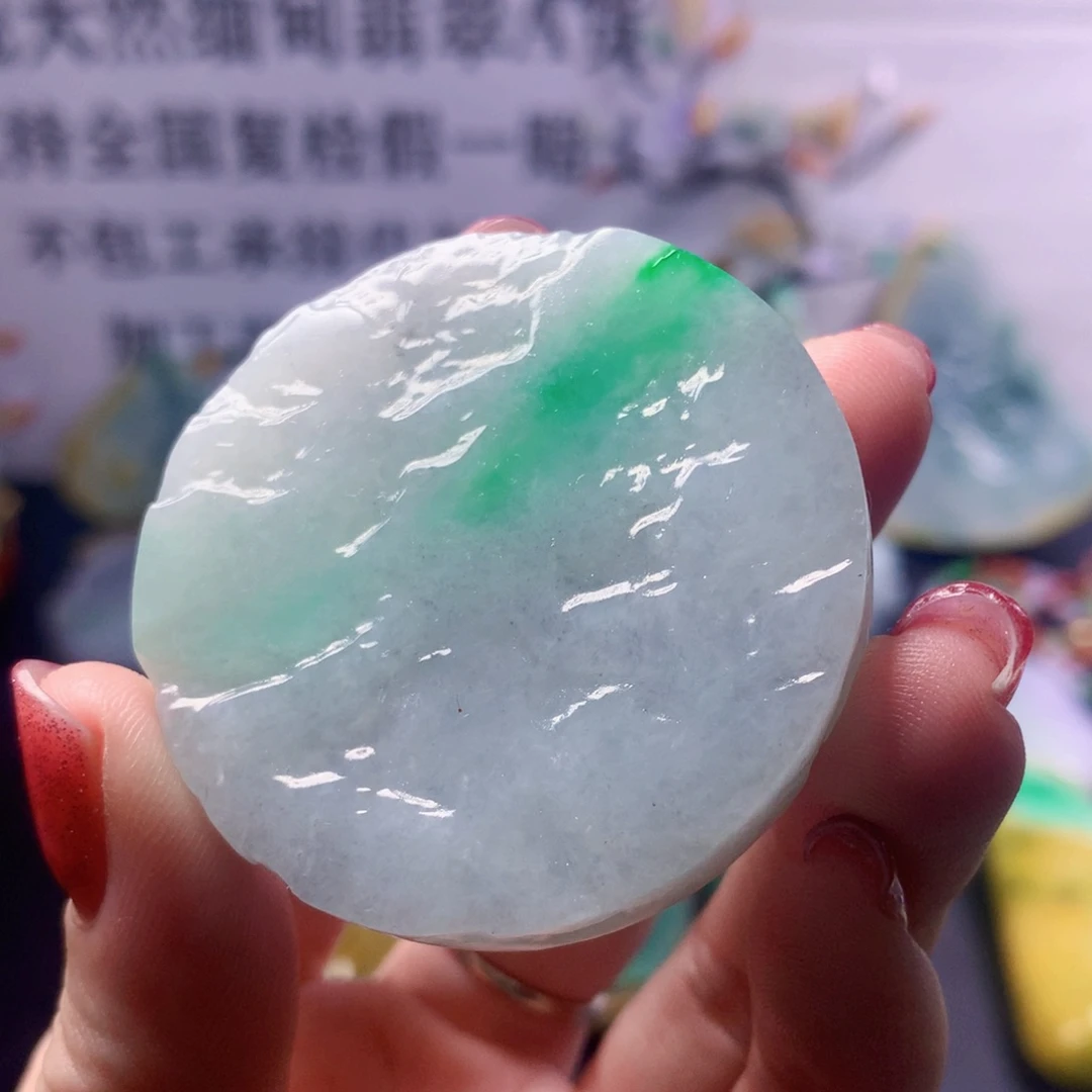 颈饰未镶嵌翡翠纯天然