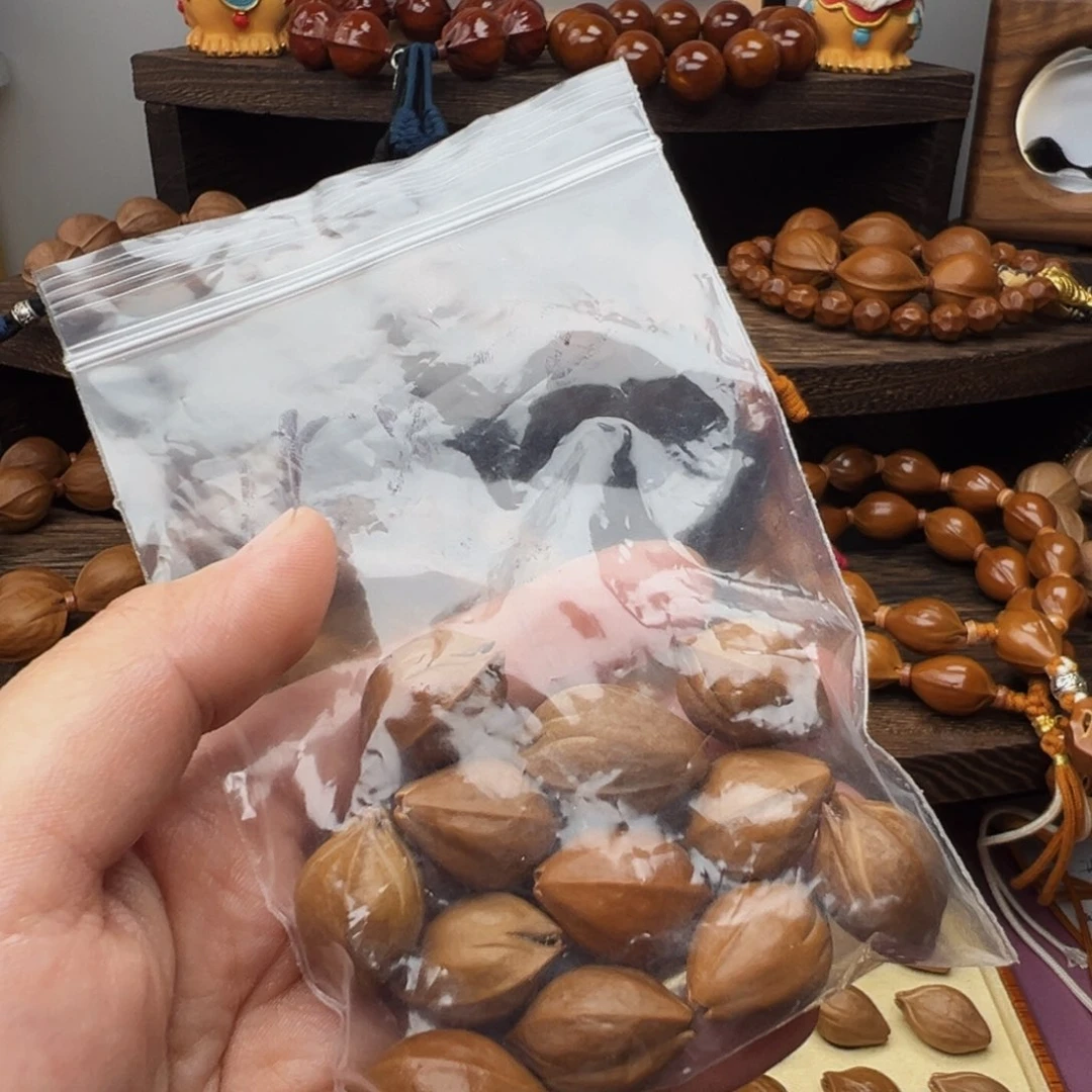 潇***哥橄榄核手串/手链梅林铁核15×22三面佛去霜款