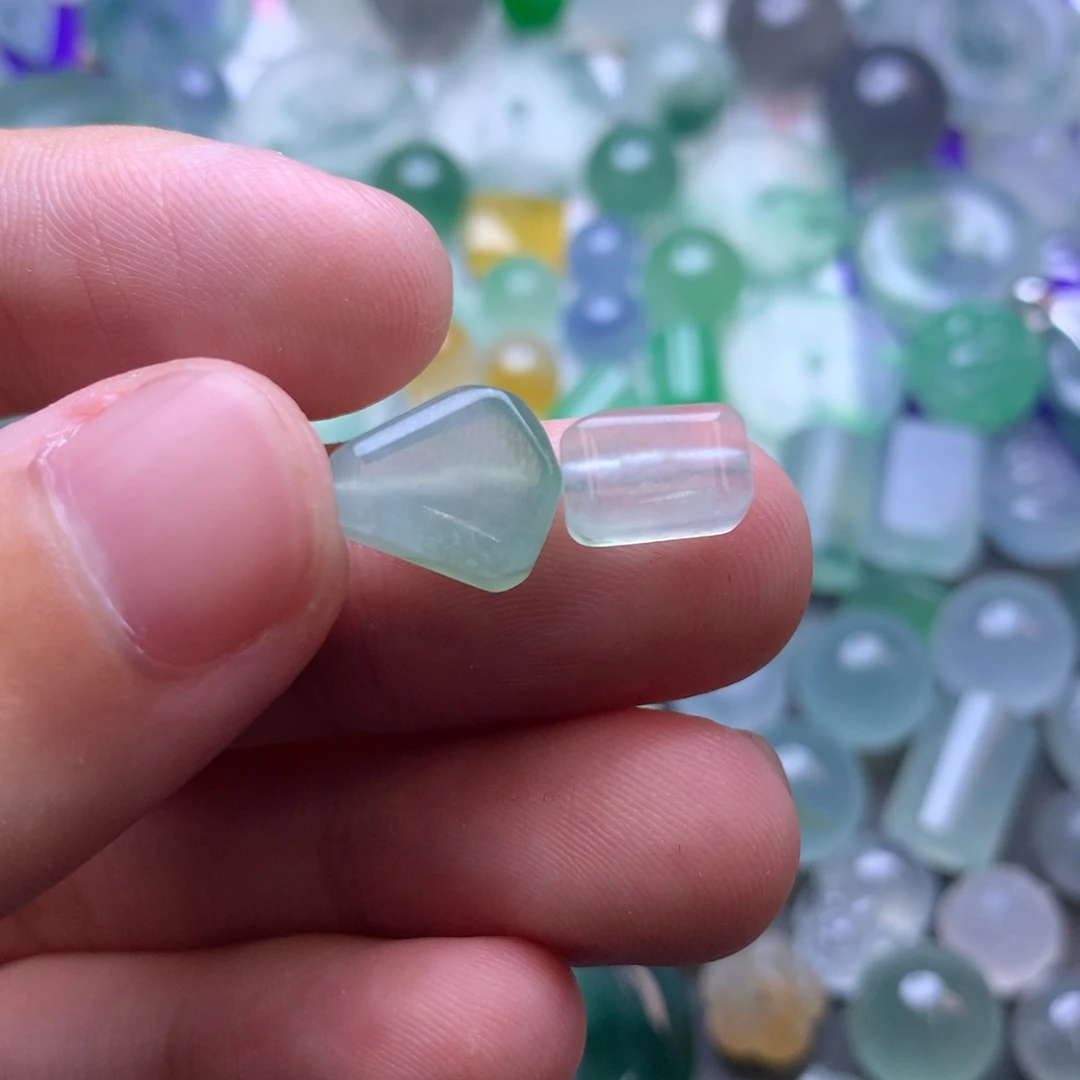 定制翡翠未镶嵌珠子