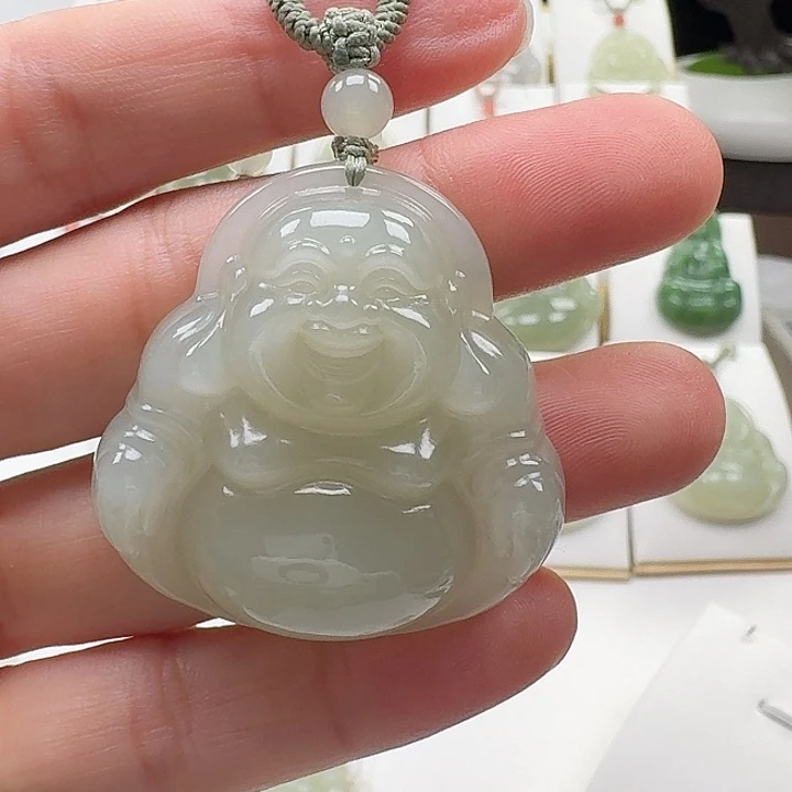 ❧***•和田玉未镶嵌颈饰