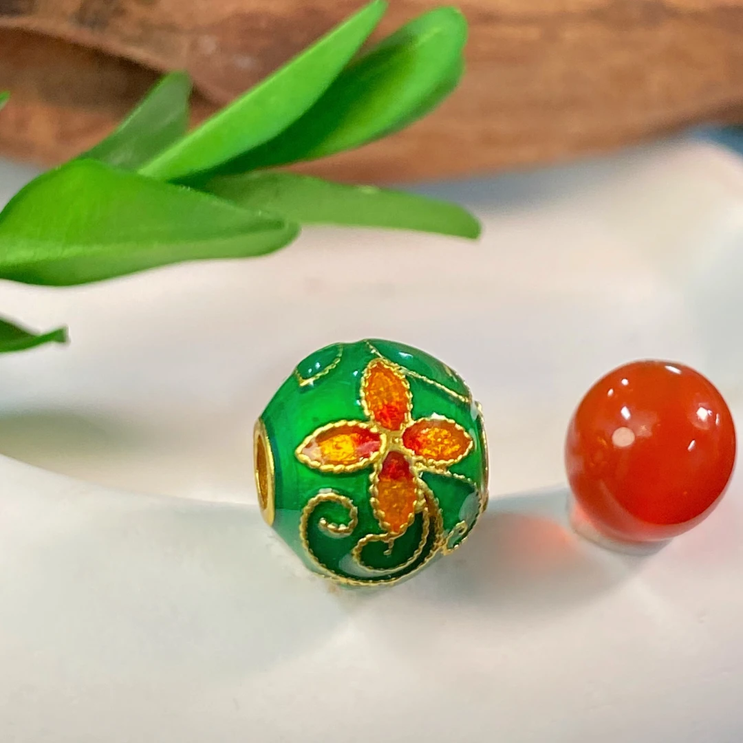 【陌玉精选】老板娘宠粉福利 景泰蓝珐琅彩路路通吊坠一件 16 赠链