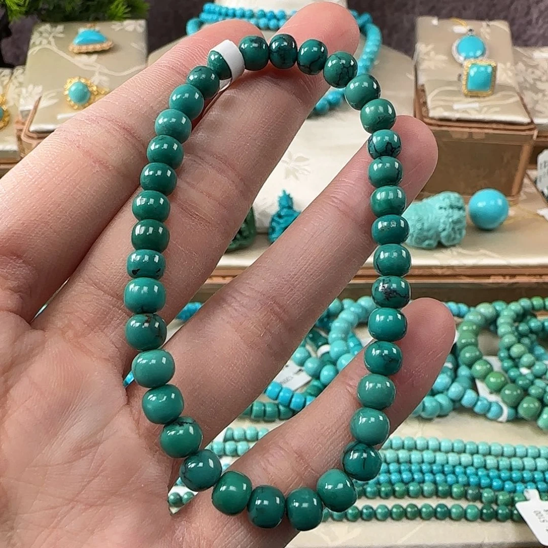 绿松石未镶嵌手链