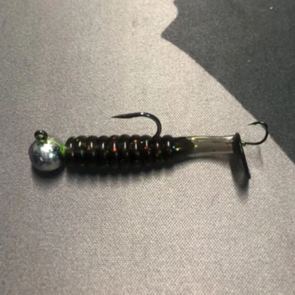 路亚神器轻螺纹T尾钓鳜鱼翘嘴鲈鱼红眼鲤鱼鱼竿鱤鱼游资骚气假饵