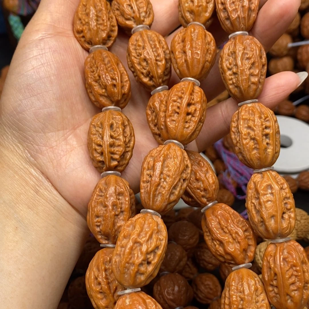 桃核手串麒麟枣脖挂