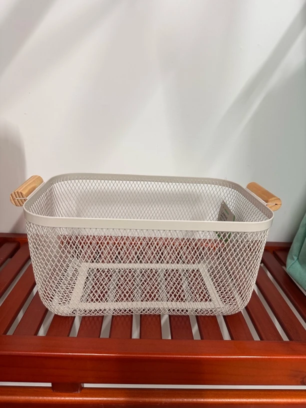 HOMEBASE收纳篮子收纳筐水果篮沥水篮玩具家用置物杂物蔬菜厨房