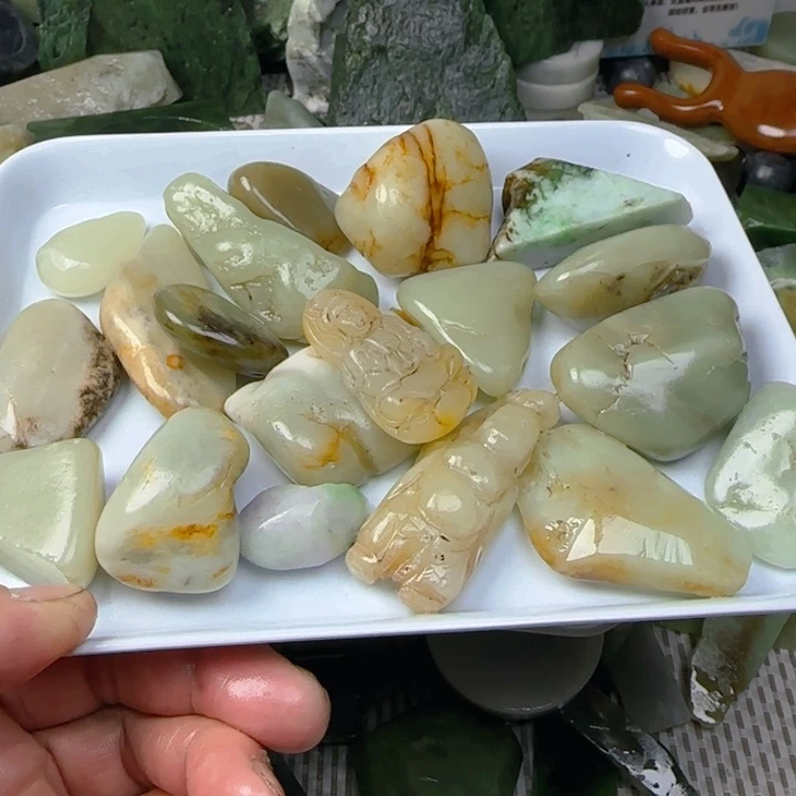 未镶嵌和田玉珠宝半成品