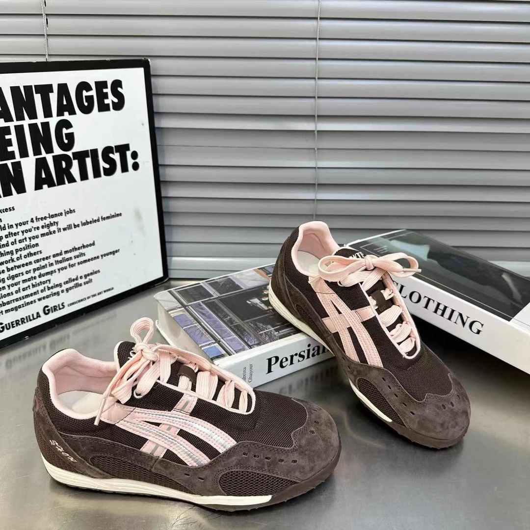 女鞋运动鞋时尚百搭潮流潮鞋透气低帮女款厚底阿甘鞋