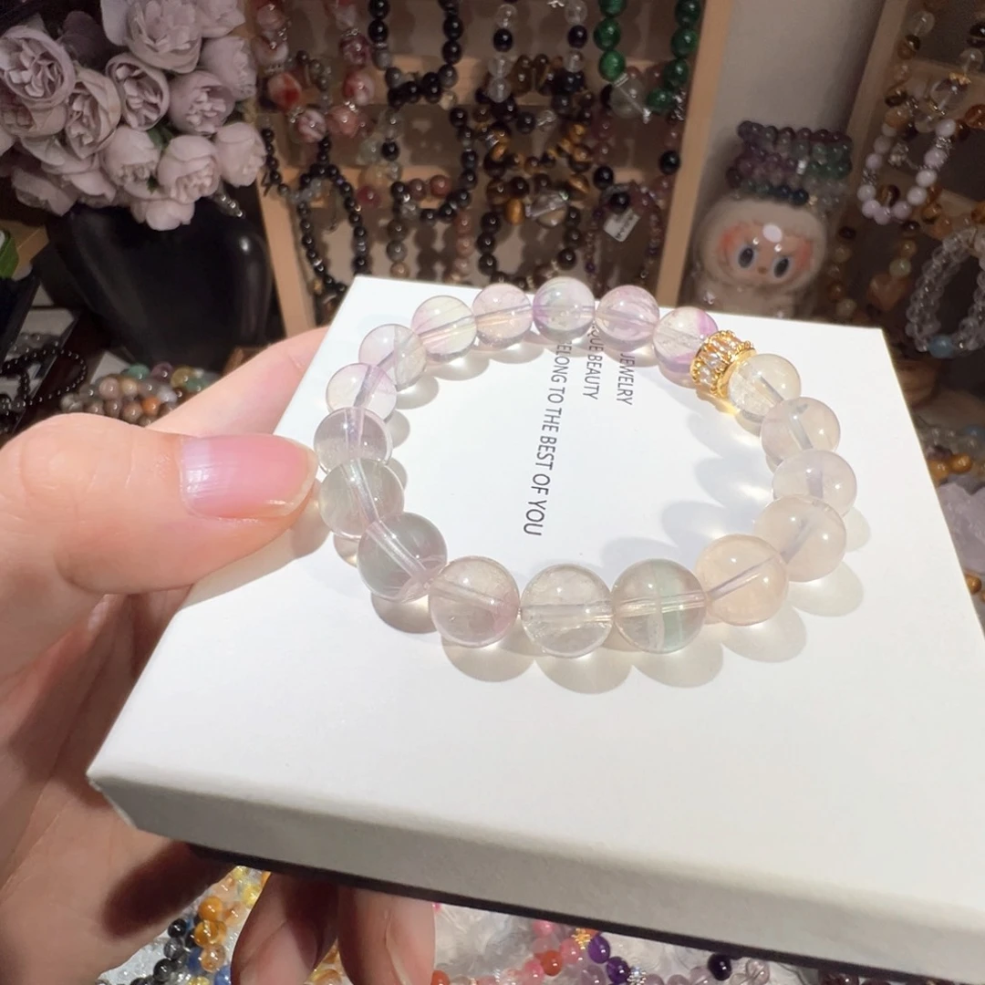 水晶手绳未镶嵌彩莹