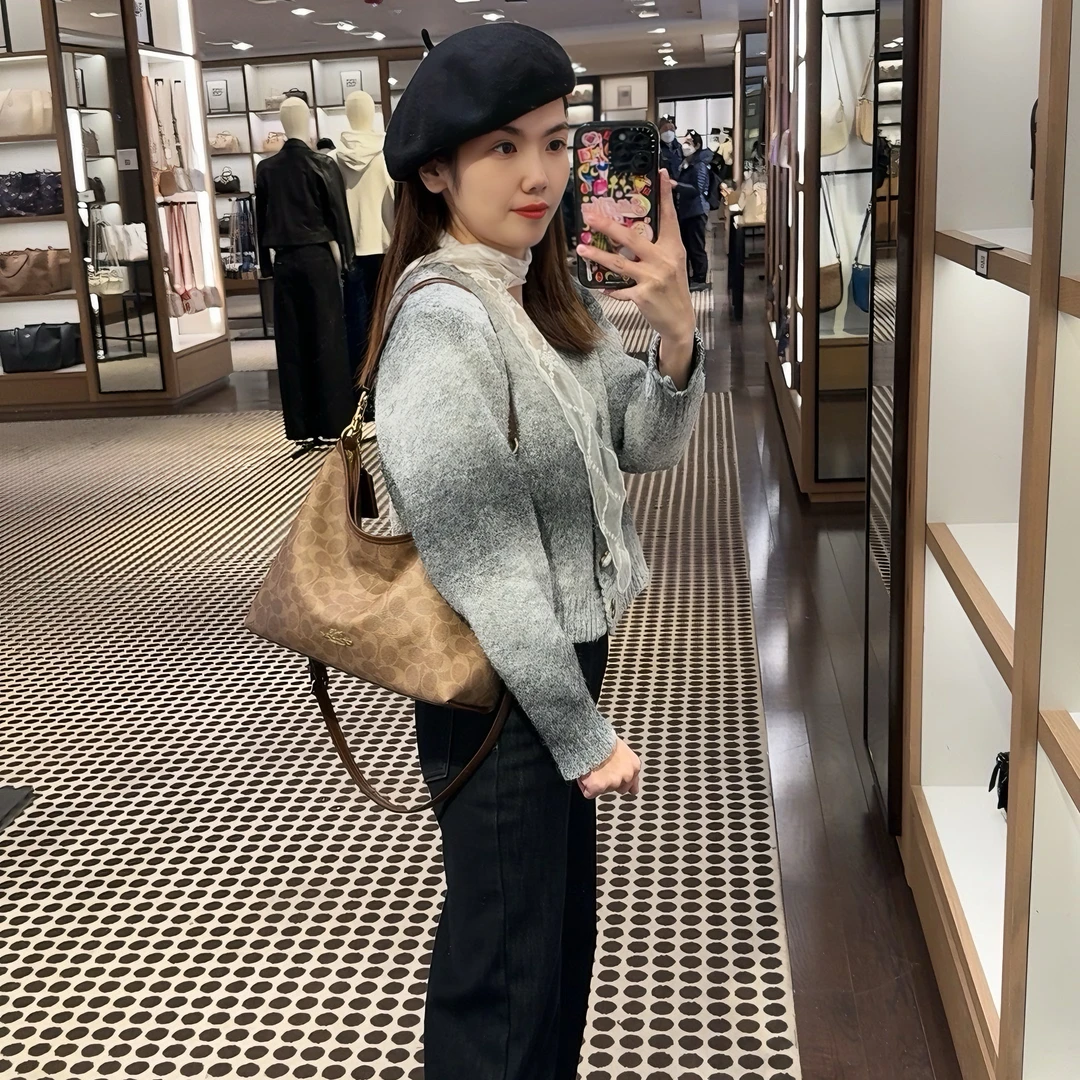 COACH/蔻驰Laurel 31流浪包单肩腋下斜跨女包