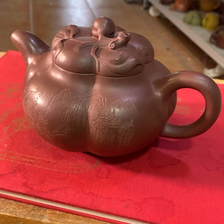 紫砂茶壶原矿手工177