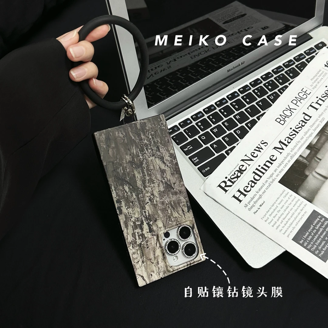 MEIKOCASE简约高级手机壳适用苹果17promax自贴镜头膜16磨砂防摔