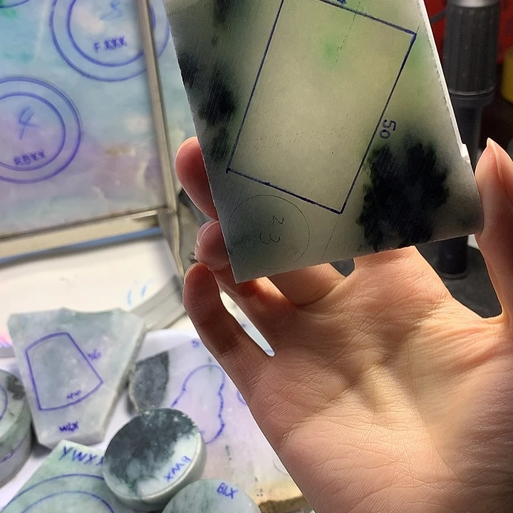 定制翡翠未镶嵌翡翠裸石