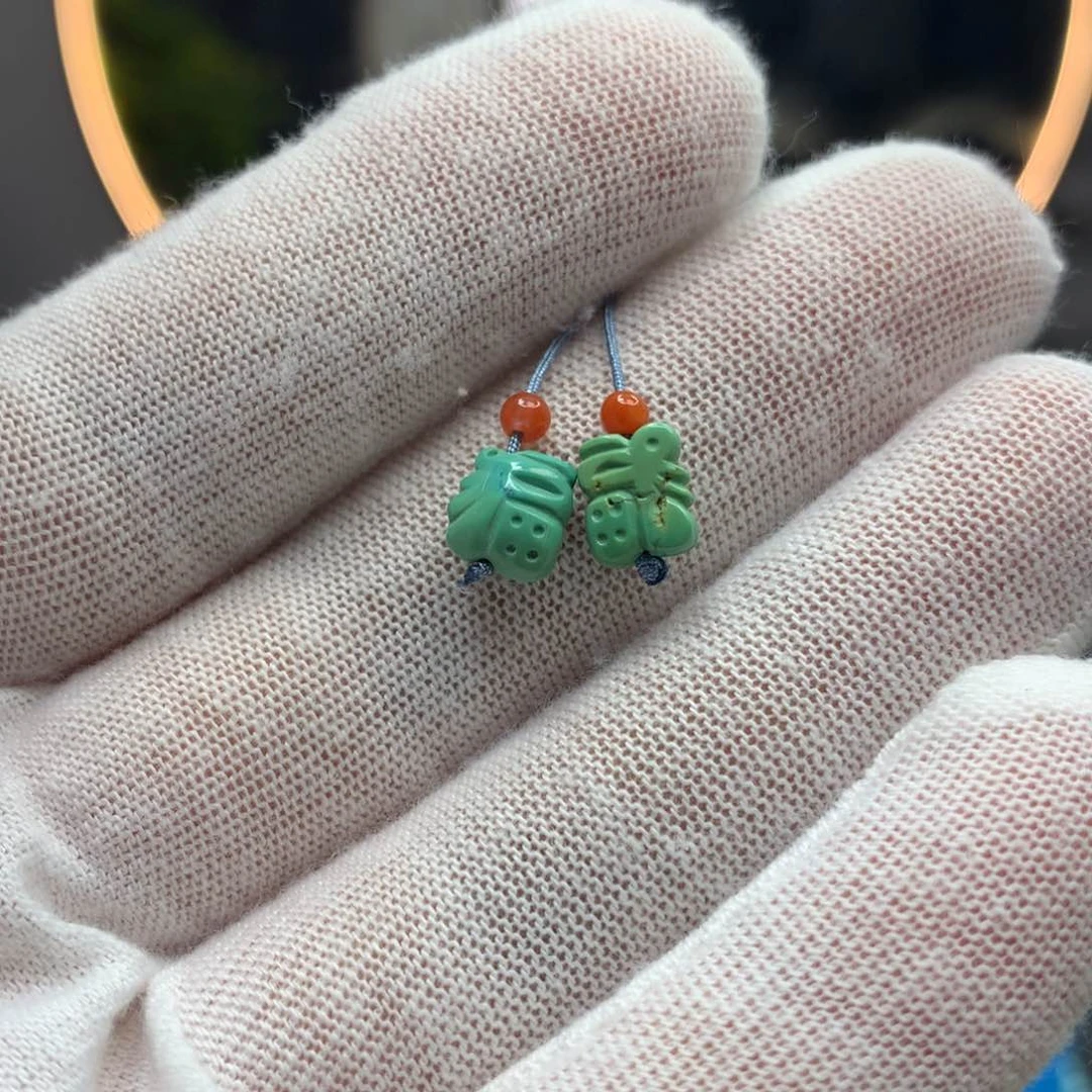 绿松石挂件未镶嵌