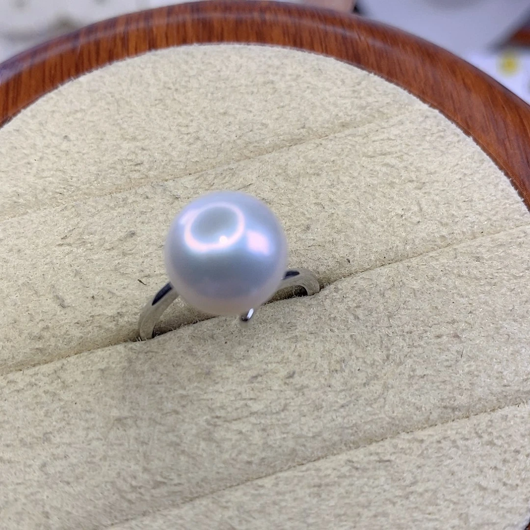 戒指淡水珍珠合金